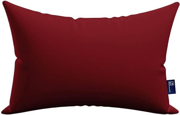 THE WOOD WHITE INDIA Premium Microfiber Soft Pillow. 16 x 24 Inches or 41 x 61 cm. Red Pillows Microfibre Solid Sleeping Pillow Pack of 1