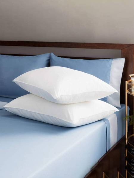 Steve and Anderson Microfibre Solid Sleeping Pillow Pack of 2