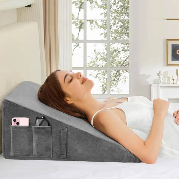 HOMBOX Bed Wedge Foam Solid Orthopaedic Pillow Pack of 1
