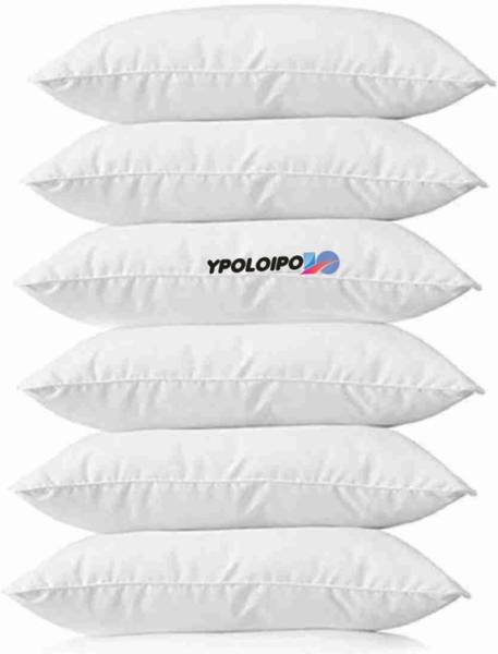 YPOLOIPO LUXURY Polyester Fibre Abstract Sleeping Pillow Pack of 6