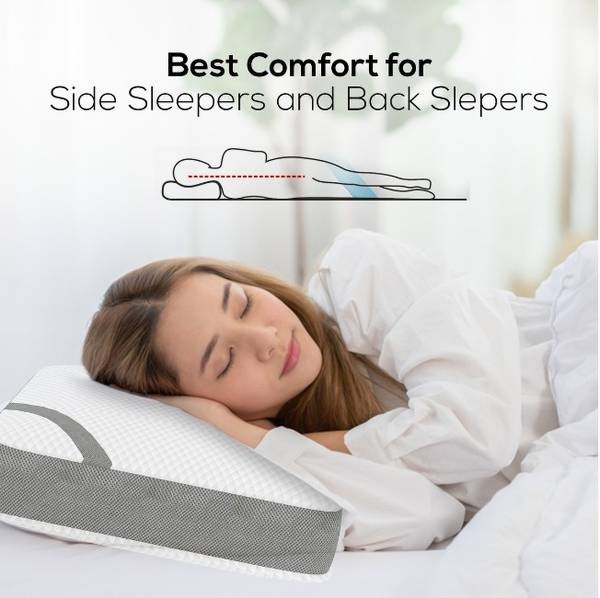 Flipkart SmartBuy Memory Foam Solid Orthopaedic Pillow Pack of 1
