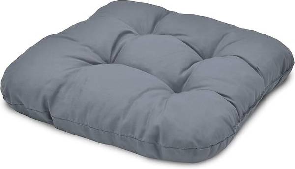 MAXYOYO Chair Cushion Pad with Ties for Office Home Cotton Solid Chair Pad Pack of 1
