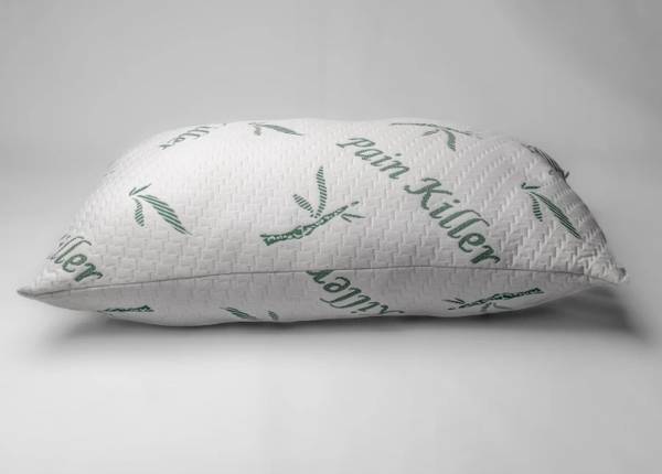Pain killer ortho mattress Sleeping Pillows for Bed | Pack of 1 Orthopedic Pillow | Takiya | Soft Cushion Microfibre Stripes, Solid Orthopaedic Pillow...