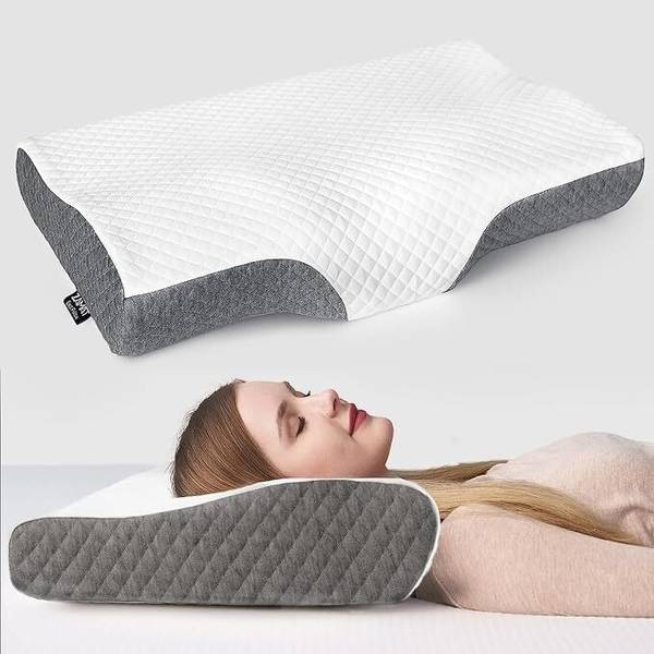 Flipkart Perfect Homes ORTHOPEDIC Memory Foam Solid Sleeping Pillow Pack of 1
