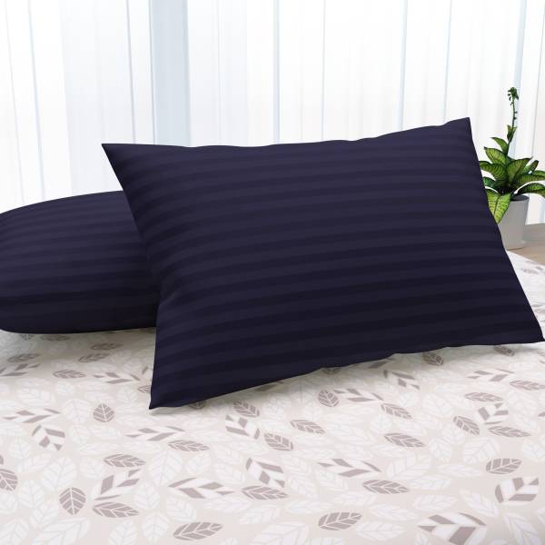 LA VERNE Microfibre Stripes Sleeping Pillow Pack of 2