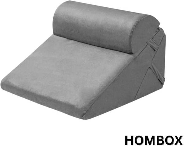 HOMBOX Bed Wedge Pillow with head rest Foam Solid Orthopaedic Pillow Pack of 1
