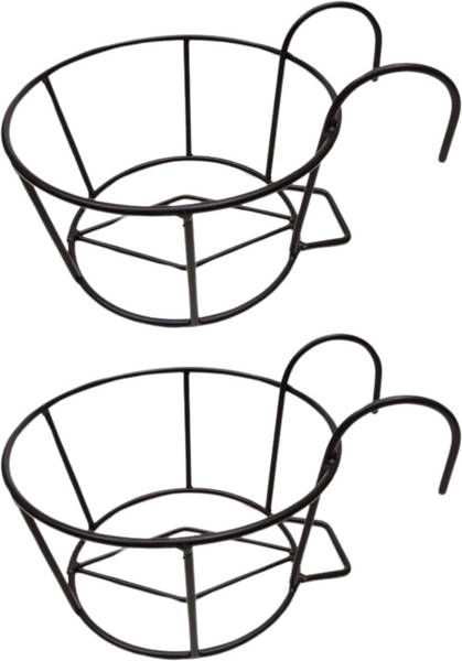 Anabi Anabi Railing Flower Pot Holder Small Plant Container Set