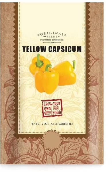 Qualtivate XL-272 F1 Capsicum Yellow Hybrid Seeds Seed