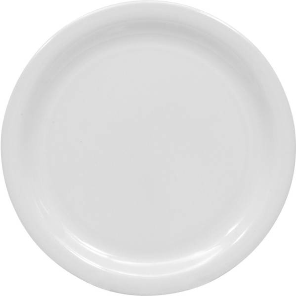 Ariya Daily Use 11" White Plates  Durable, Dishwasher Friendly Dinnerware Dinner Plate