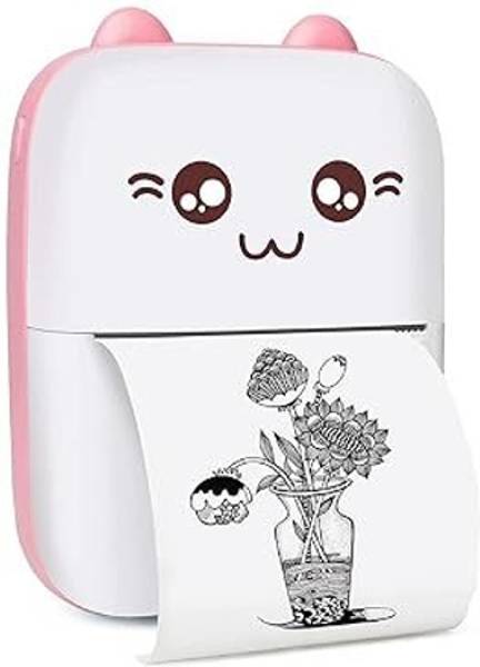 Aganta Mini Bluetooth Thermal Printer Portable Printer Inkfree Printer for Android &iOS printer