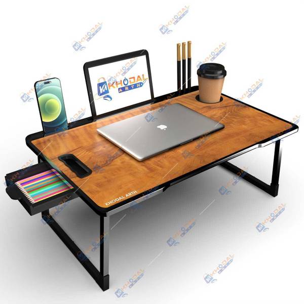 sarun sales Foldable multipurpose Table Wood Portable Laptop Table