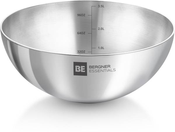 BERGNER BE Bergner Essentials Triply Induction Bottom Tasla 3.5 L capacity 26 cm diameter