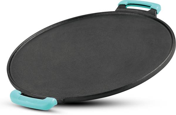 BERGNER Eco Cast Iron Double Handle Dosa Tawa 30 cm diameter