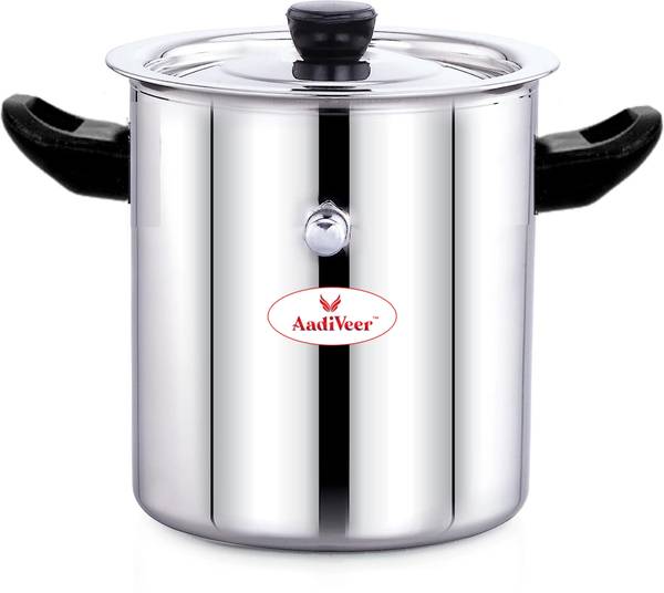 AadiVeer 1 LTR Stainless Steel Milk Boiler Milk Cooker Milk