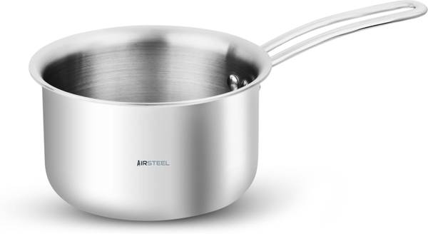 Airsteel Triply Stainless Steel Saucepan Milk Pan 20 cm diameter 2.8 L capacity