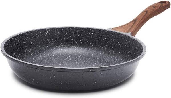 4tens Nonstick Frying Pan Skillet, Swiss Granite Coating Pan, Healthy Stone Cookware Fry Pan 26 cm diameter 2.5 L capacity