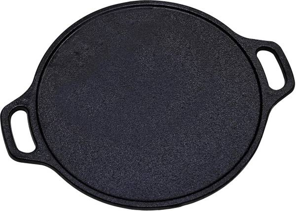 Flipkart SmartBuy Dosa Tawa 12 Inch Pre-Seasoned Cast Iron Skillet 100% Toxin-free Flat Pan 30 cm diameter 1 L capacity
