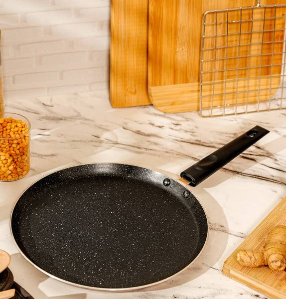Supreme Cookware Induction Base Dosa Tawa 28 cm diameter