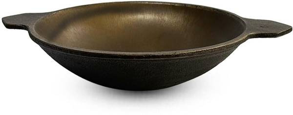The Indus Valley Super smooth Cast iron Appam Pan - 8.7 inch Appachatty 0.5 L capacity 22 cm diameter