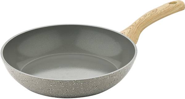 BERGNER Naturally Ceramic Forged Aluminium Non-Stick Frying pan | Less Oil Use | Fry Pan 24 cm diameter 1.2 L capacity