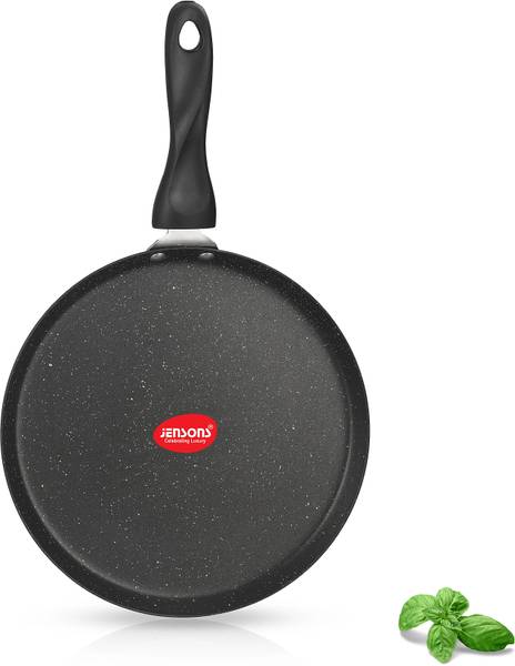 Jensons ProWellness IronNon-Stick Dosa Tawa with Sturdy Riveted & Virgin Bakelite Handle Tawa 27 cm diameter