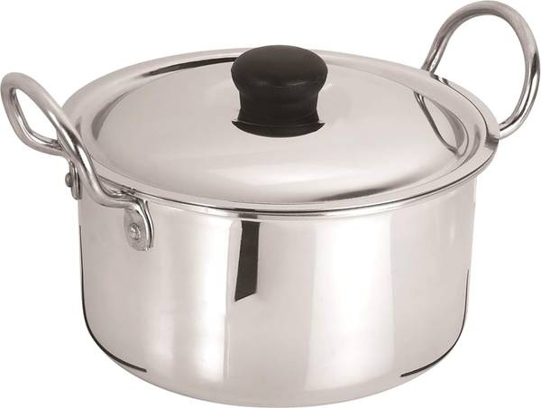 SPC Wrought Aluminium Stew Pan Cook & Serve Pot Stew pan/Biryani Pot Stew Pan 24 cm diameter 5 L capacity