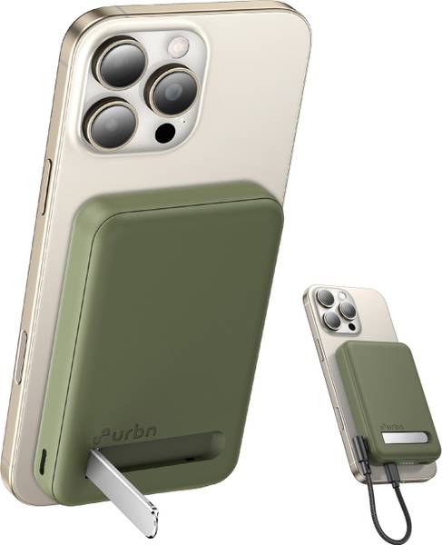 URBN 10000 mAh 20 W Wired & Wireless With MagSafe Nano Pocket Size Power Bank