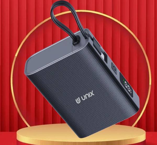 Unix 10000 mAh 50 W Ultra Compact Pocket Size Power Bank