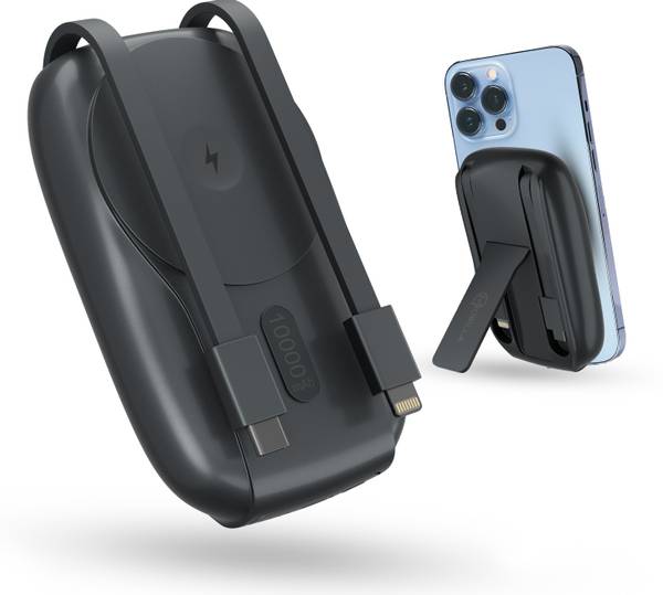 Mobilla 10000 mAh 22.5 W Wired & Wireless With MagSafe Compact Pocket Size Power Bank