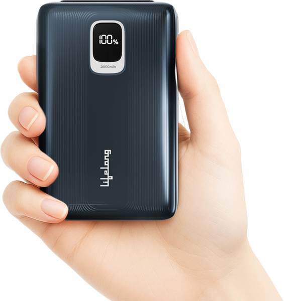 Lifelong 20000 mAh 22.5 W Compact Pocket Size Power Bank