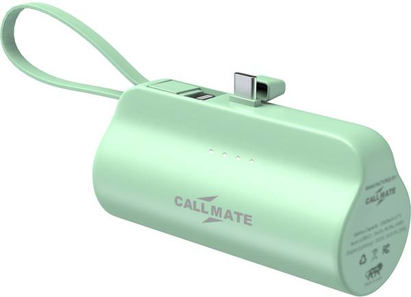 Callmate 5000 mAh Power Bank (15 W, Fast Charging)