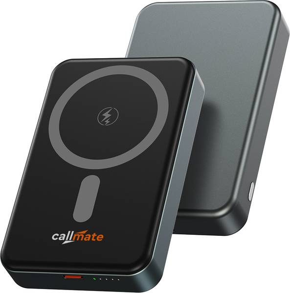 Callmate 10000 mAh 23 W Wired & Wireless With MagSafe Compact Pocket Size Power Bank