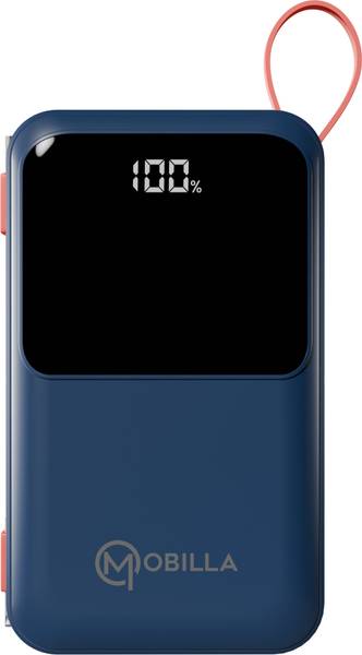 Mobilla 20000 mAh 22.5 W Compact Pocket Size Power Bank