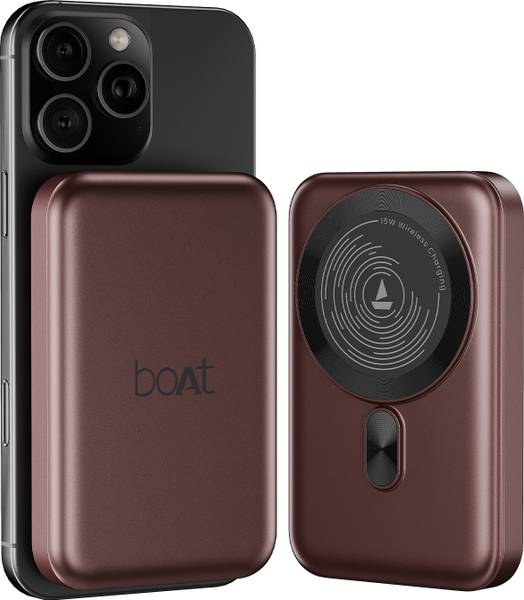 boAt 10000 mAh 22.5 W Wired & Wireless With MagSafe Power Bank