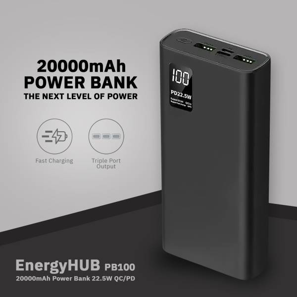 WINgFI 20000 mAh 22.5 W Compact Power Bank