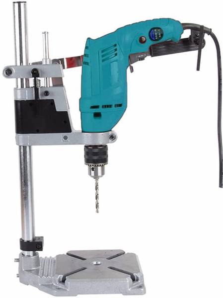 XDLB Drill Machine Stand for Hand Drill Bench Clamp Cast Iron Base
