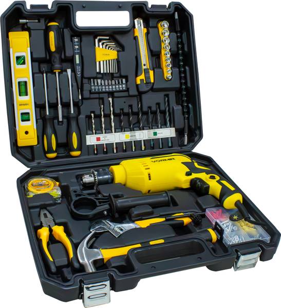 iBELL VORMIR TD13-120 650W Impact Drill Tool Kit,2800 RPM,Copper Armature -13mm Chuck Power & Hand Tool Kit