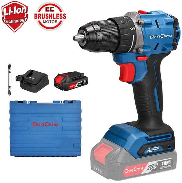 Mat max DONGCHENG DCJZ2060I21 N.M TORQUE & 2-20V MAX LI-ION BATTERY 2300 RPM DRILL Hand Tool Kit