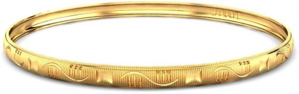 Candere by Kalyan Jewellers 22K(916) Gold Bangle For Women Yellow Gold 22kt Bangle