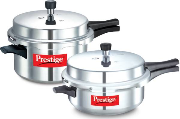 Prestige Popular GVP Combi 7.5 L, 6 L Pressure Cooker & Pressure Pan