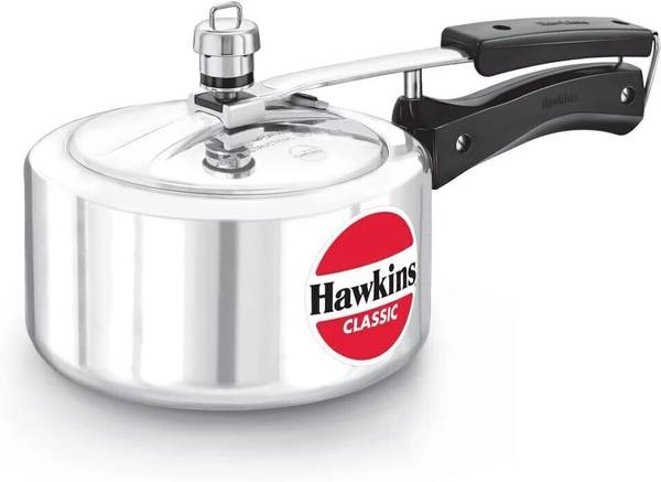 Hawkins Aluminium 2L Classic Pressure Cooker, Inner Lid Cooker 2 L Inner Lid Pressure Cooker