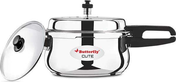 Butterfly 5.5 L Outer Lid Induction Bottom Pressure Cooker