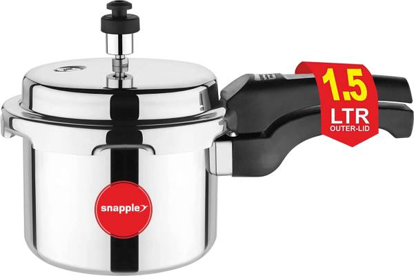 Snapple 1.5 Liter Pressure Cooker Outer Lid ISI Certified 1.5 L