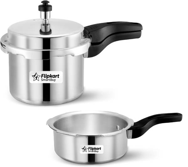 Flipkart SmartBuy Prime 2 L, 3 L Induction Bottom Pressure Cooker