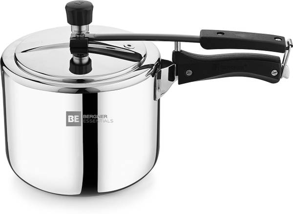 BERGNER BE Essentials Tripro Triply Stainless Steel Inner Lid 3 L Inner Lid Induction Bottom Pressure Cooker