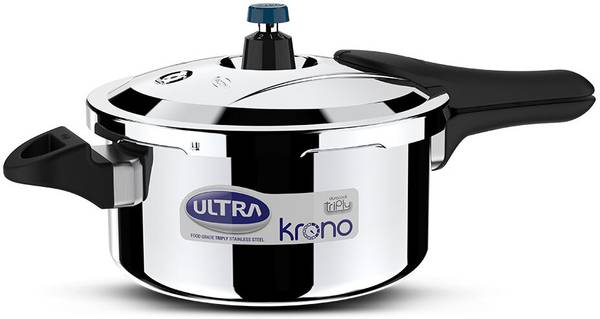 ULTRA Triply Krono 4.5 L Outer Lid Induction Bottom Pressure Cooker