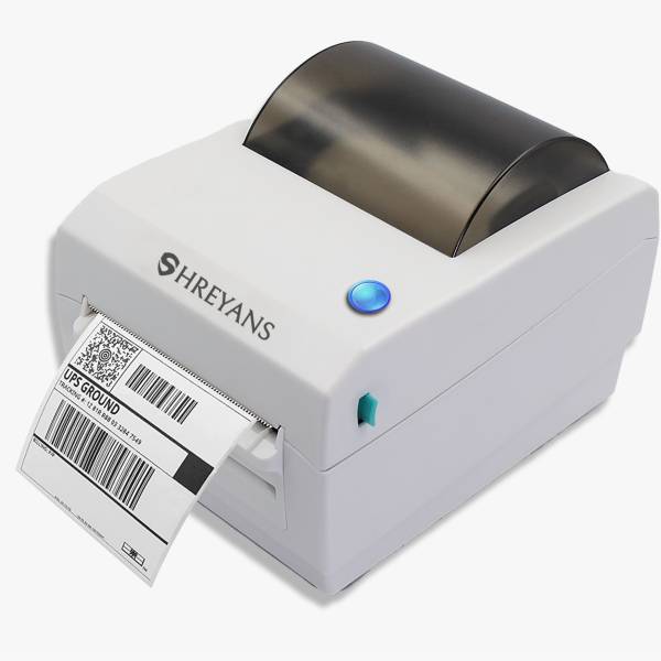 Shreyans CD410 4inch Shipping Label Printer Multi-function Monochrome Label Printer