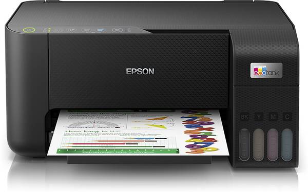 Epson L3250 Multi-function WiFi Color Printer  (Black, Ink Bottle)