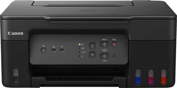 Canon G2730 Multi-function Color Inkjet Printer with Black (70 ml) & Color (40 ml) ink bottles