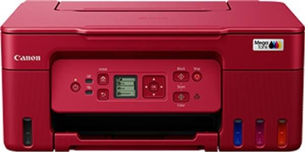 Canon PIXMA MegaTank G3770 Red All-in-one WiFi Inktank Colour Printer Multi-function WiFi Color Ink Tank Printer